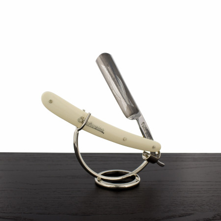 Product image 0 for Boker 5/8" Edelweiss Faux Ivory Straight Razor